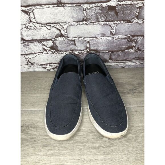 Cuater Tracer Navy Blue Canvas Fabric Slip On Casual Shoes Men’s Sz 13M US/47EU - Picture 13 of 16